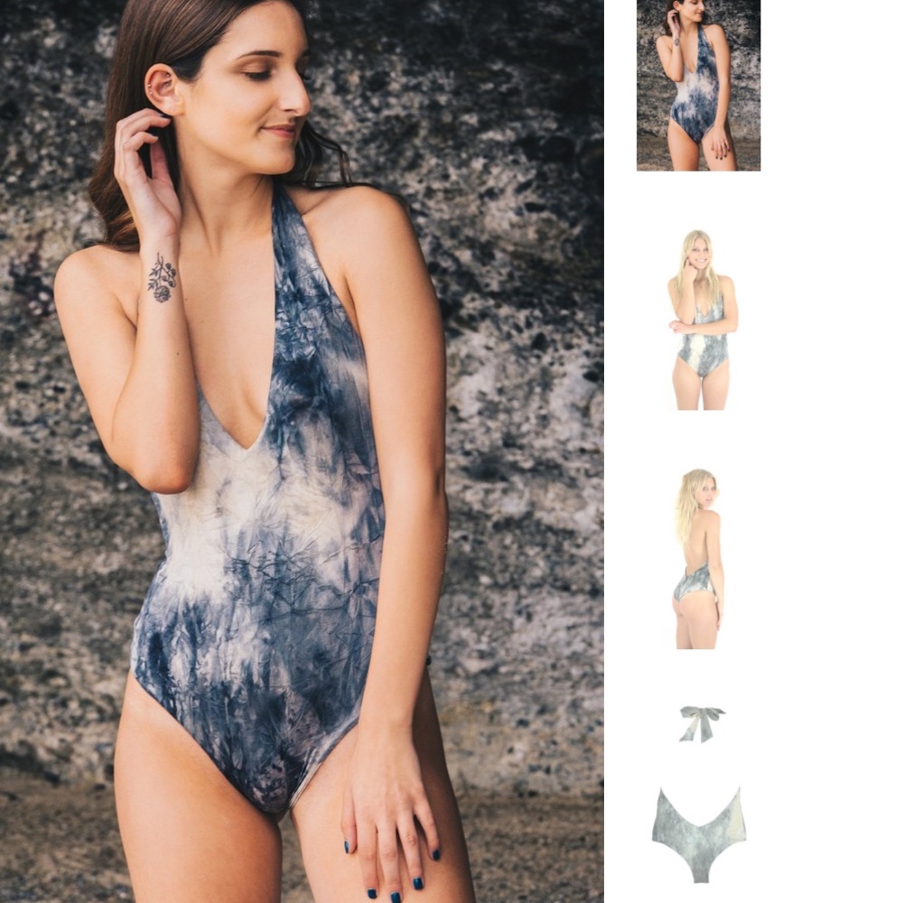 Merrille’s Swimwear Sexy Cheeky one piece Medium